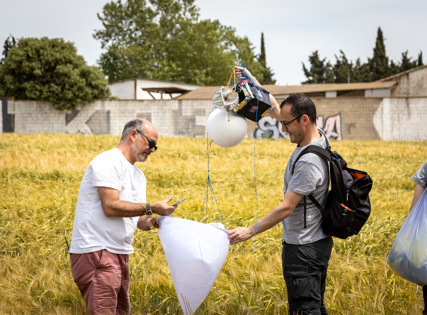 Recogida cápsulas proyecto Servet